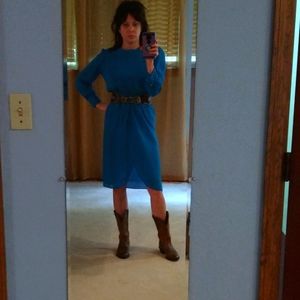 Vintage  Blue Dress